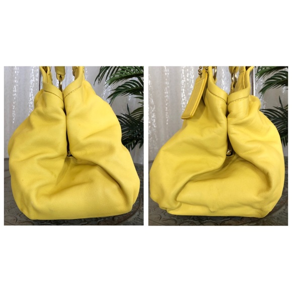 COACH PARKER KISSLOCK LEATHER SATCHEL 13437 - Picture 7 of 12